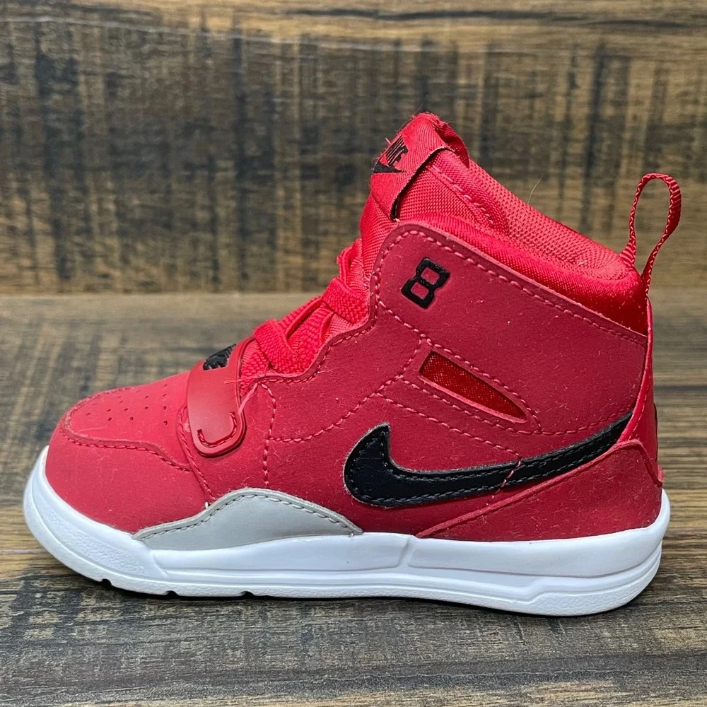 Nike Jordan Legacy 312‎ Kids 6C High Top Sneakers Red AT4055-601